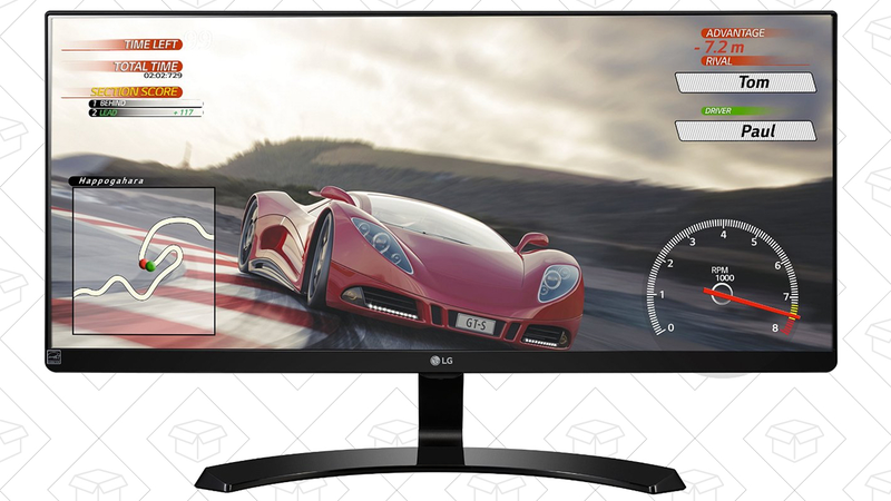LG 29" IPS 21:9 Monitor, $240